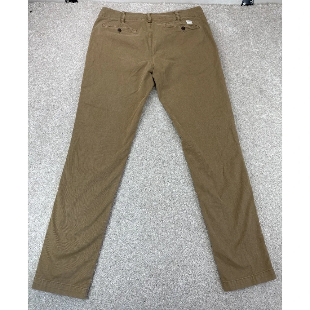 American Eagle Flex Athletic Skinny Khaki Pants Men's 36x36 (Fits 36x33) Preppy